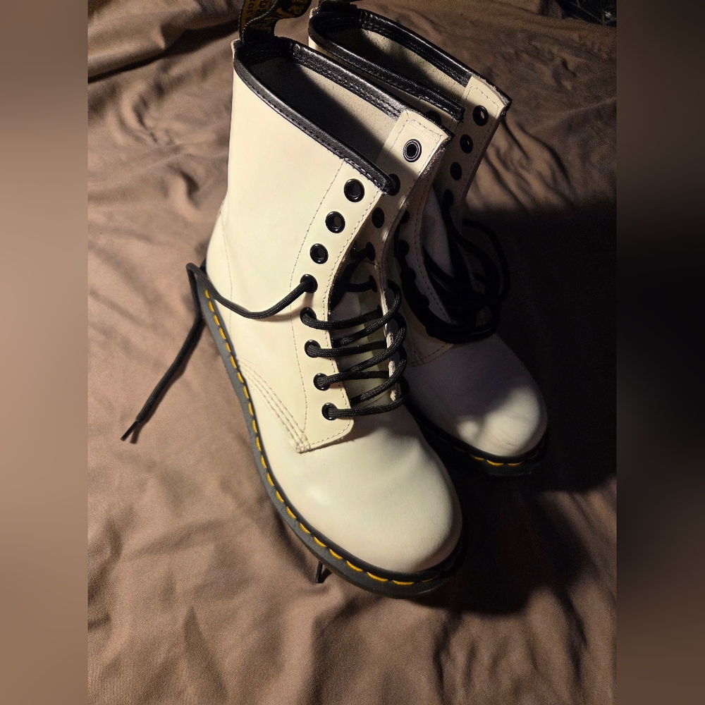 White Doc Martens